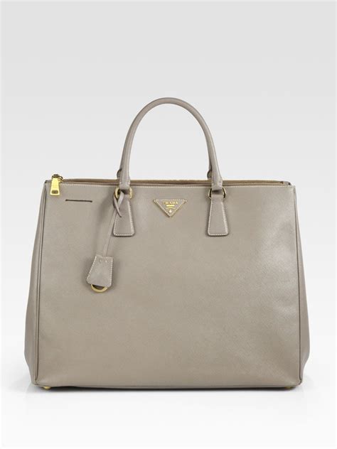 prada saffiano large purse gray|authentic Prada saffiano bag.